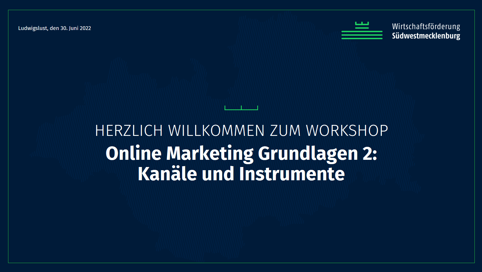 Workshop Online Marketing Teil 2 mit der WiföG