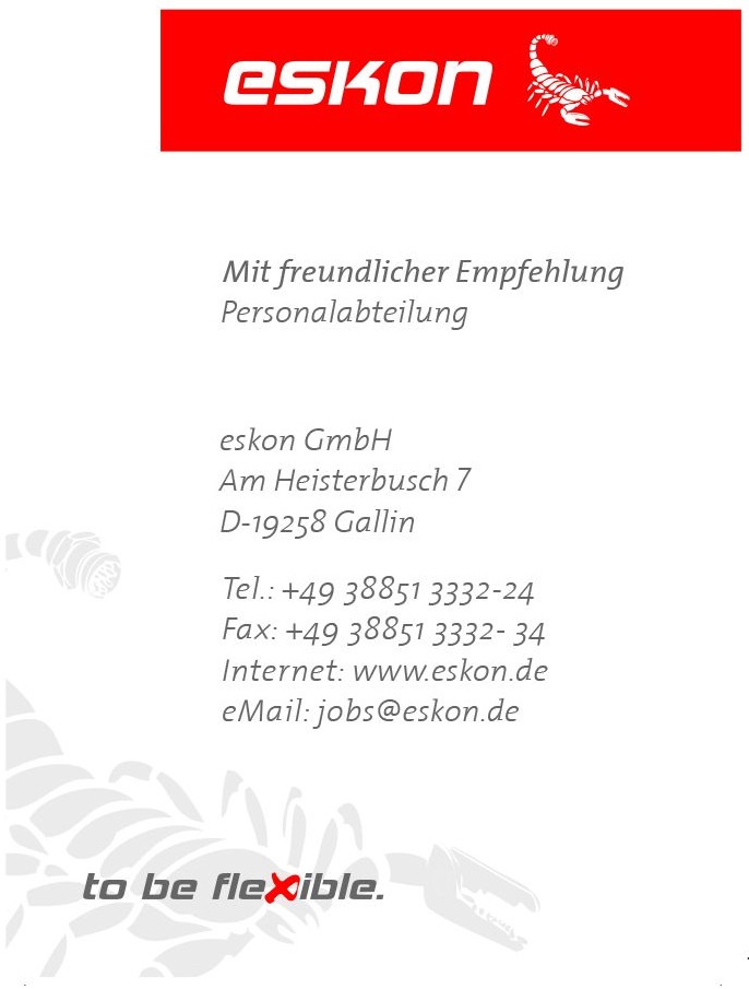 eskon Ansprechpartner