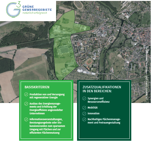 Grünes Gewerbegebiet Industrie- und Gewerbepark Parchim West